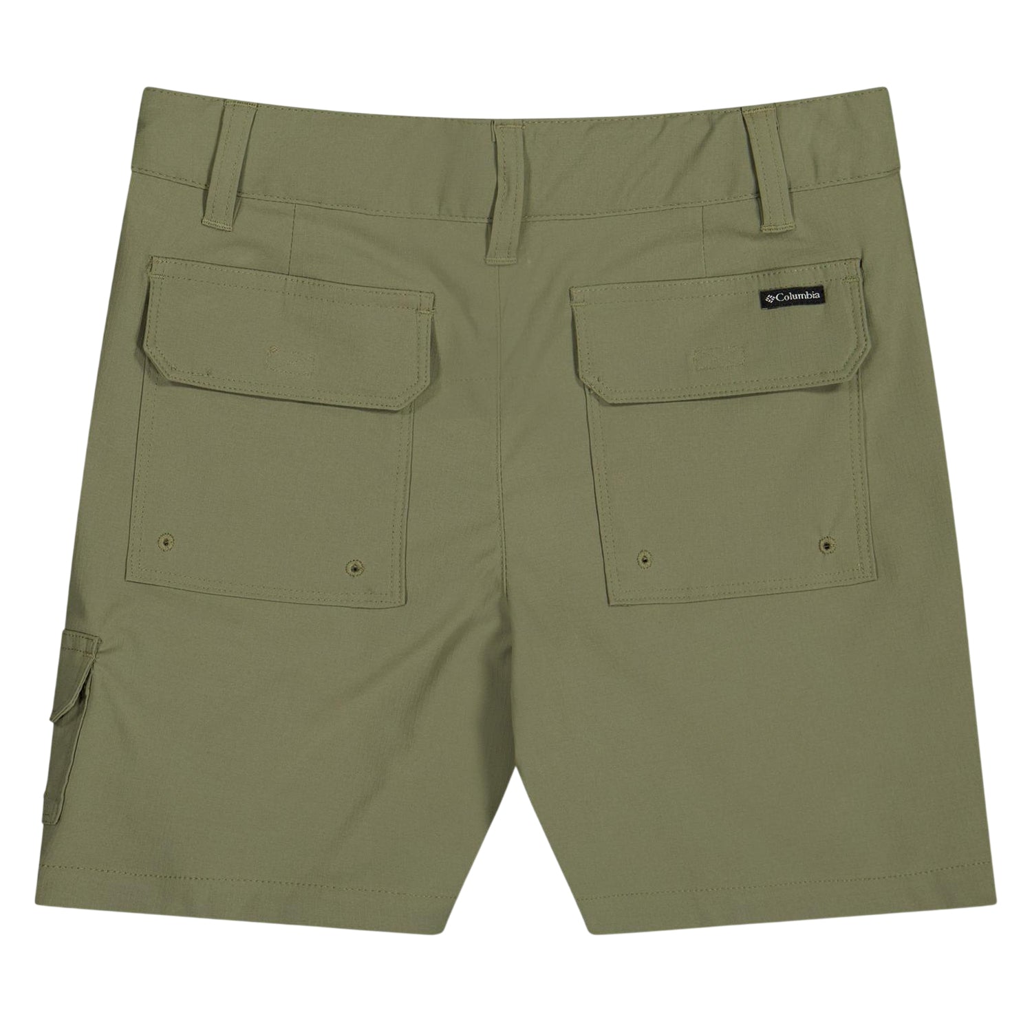 Stone Green - Back - Columbia Mens Cargo Shorts