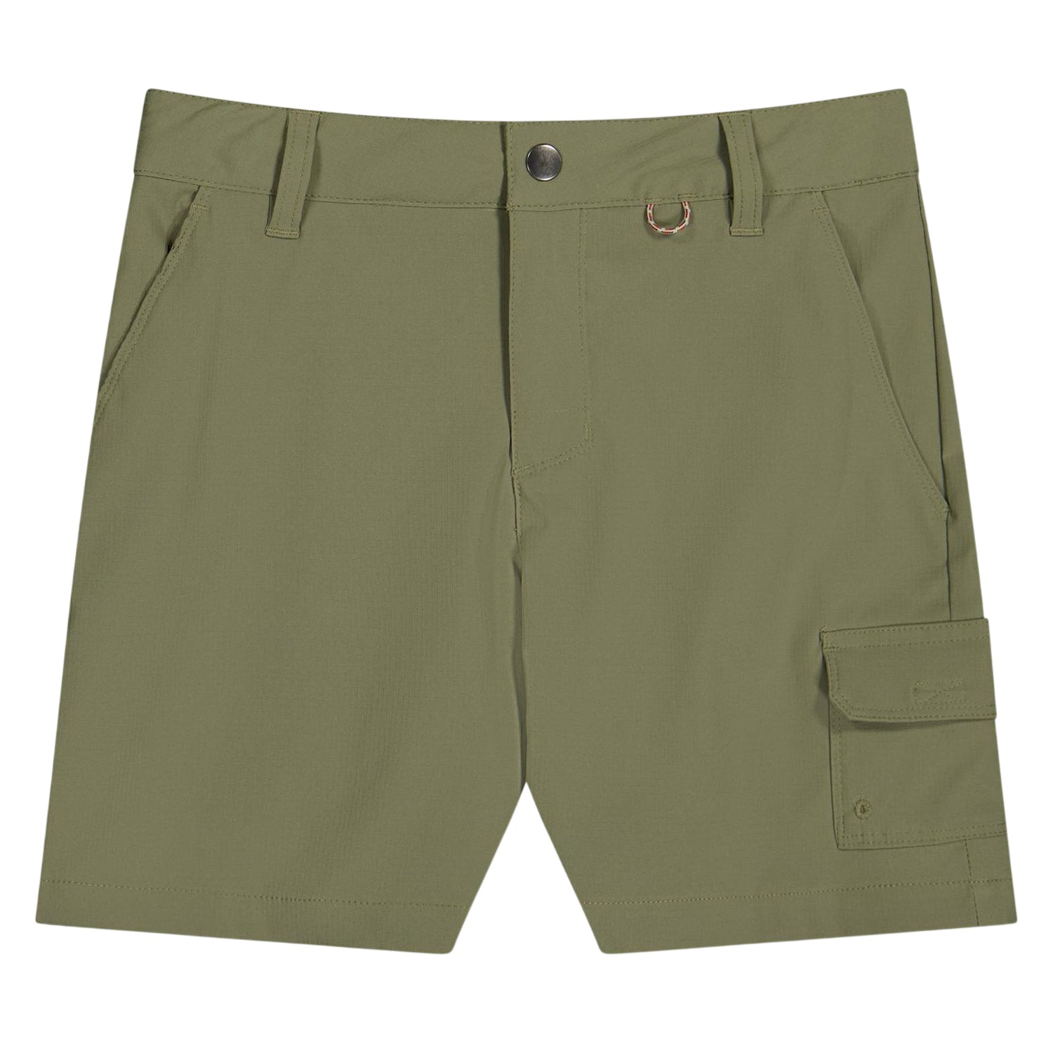 Stone Green - Front - Columbia Mens Cargo Shorts