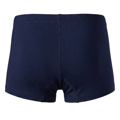 Navy - Back - Mizuno Womens-Ladies Slim Running Shorts