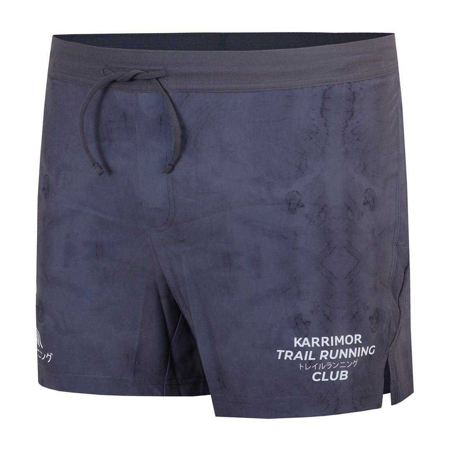 Black - Side - Karrimor Mens Athletic Running Shorts