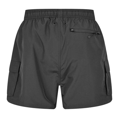 Forged Iron - Back - Jack Wills Mens Regular Swim Shorts