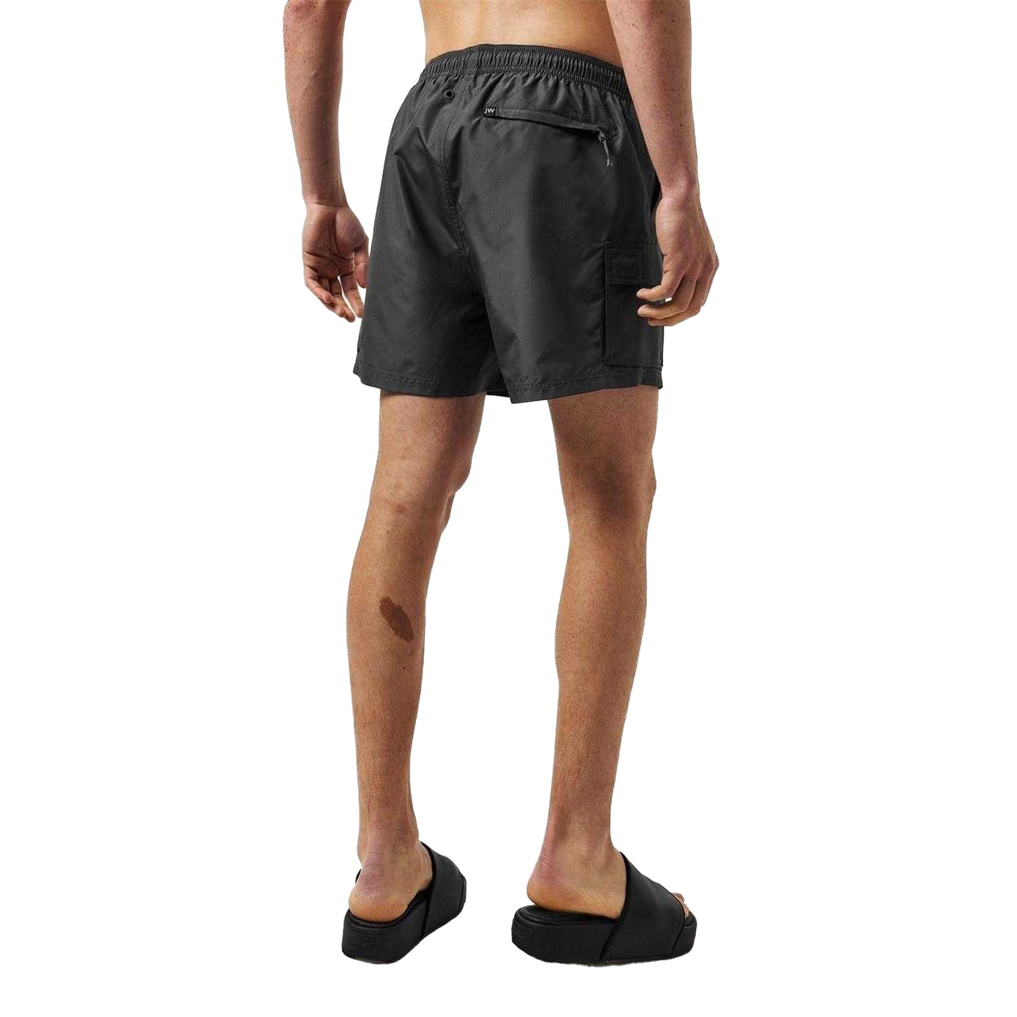 Forged Iron - Pack Shot - Jack Wills Mens Regular Swim Shorts
