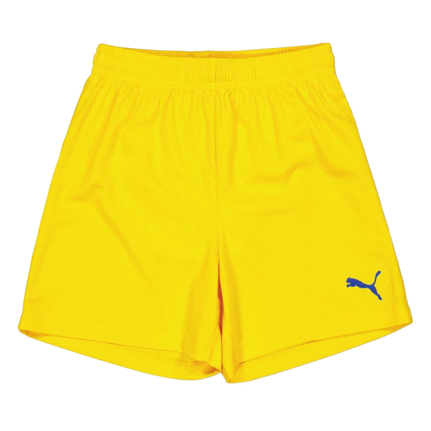 Yellow - Front - Puma Boys Performance Shorts