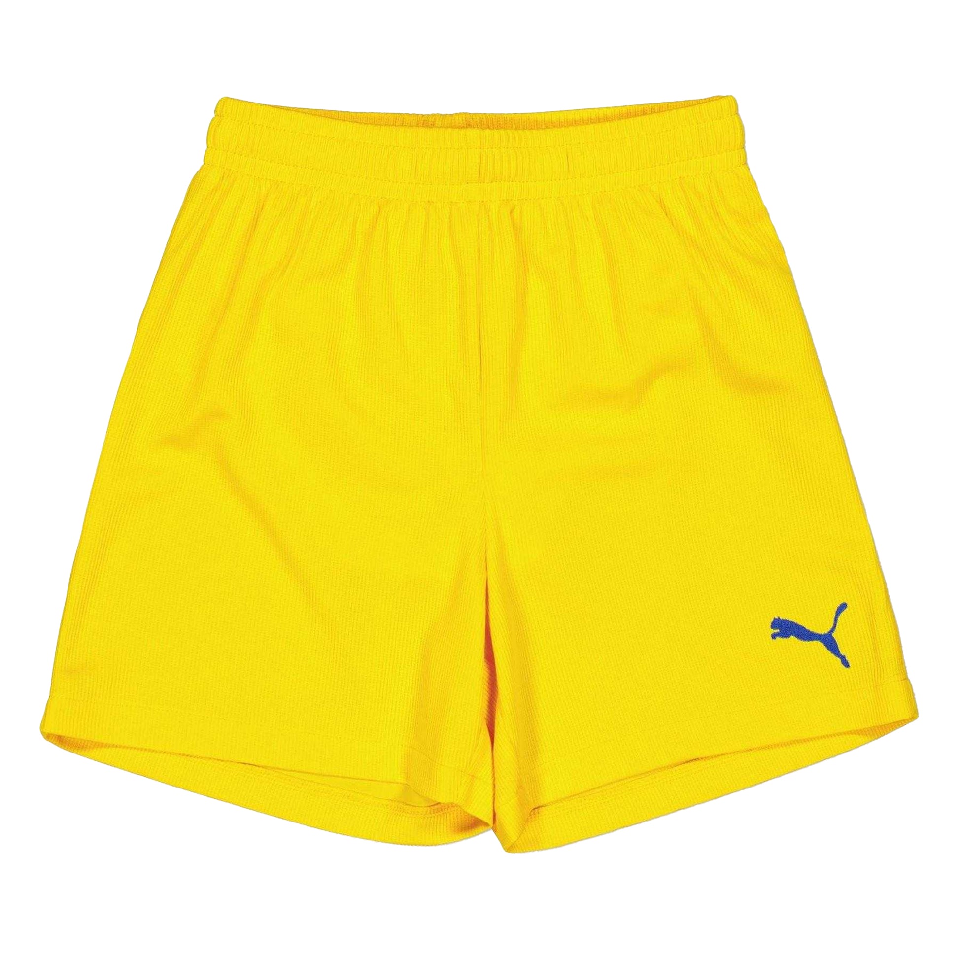 Yellow - Front - Puma Boys Performance Shorts