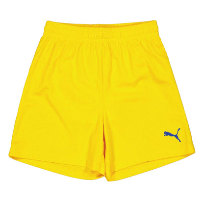 Yellow - Front - Puma Boys Performance Shorts