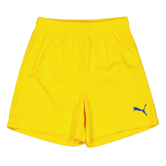 Yellow - Front - Puma Boys Performance Shorts