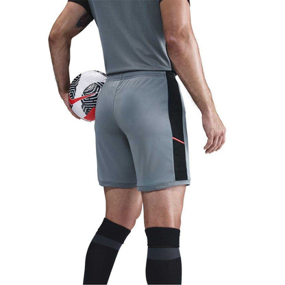 Grey-Black - Back - Nike Mens Academy Shorts