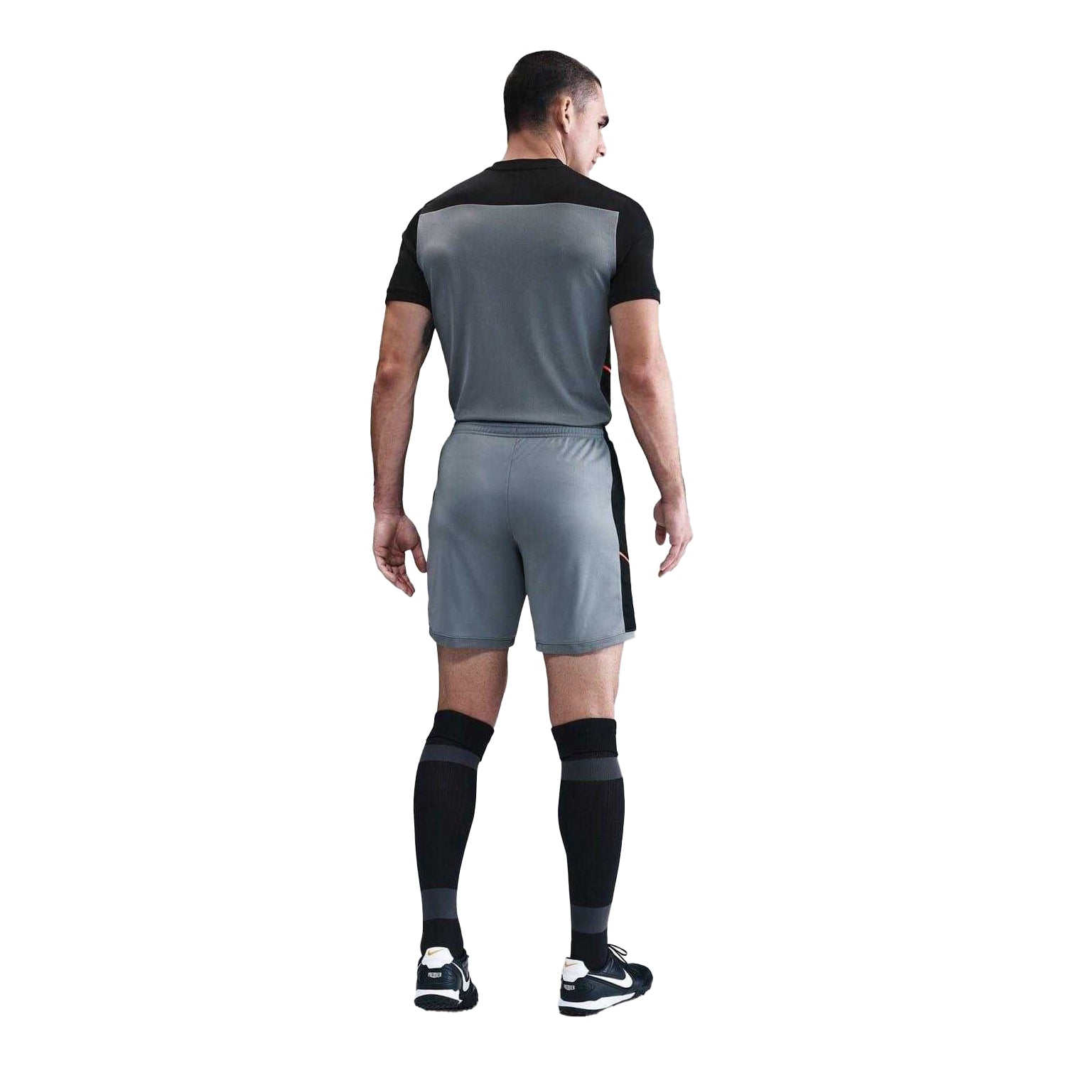 Grey-Black - Lifestyle - Nike Mens Academy Shorts