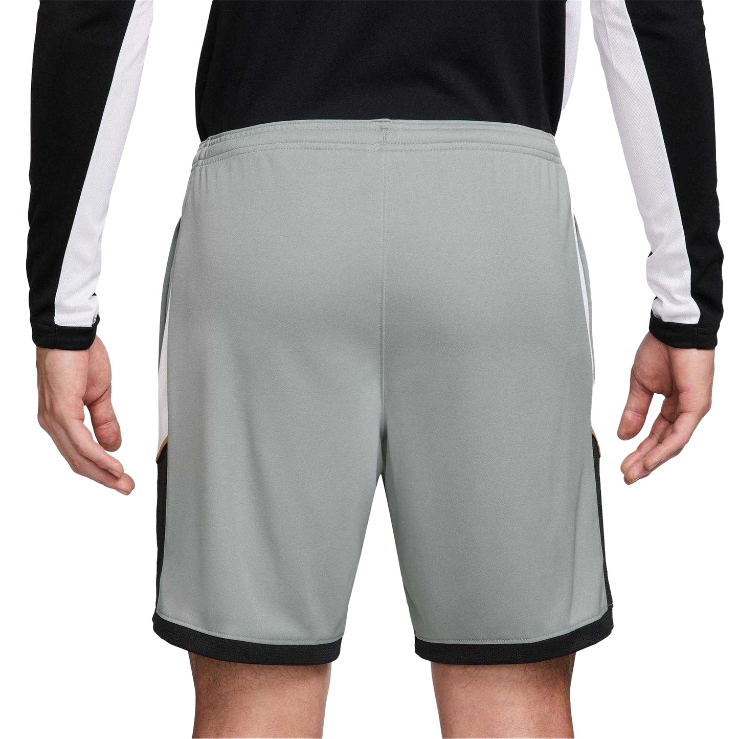 Grey-Gold - Back - Nike Mens Academy Shorts