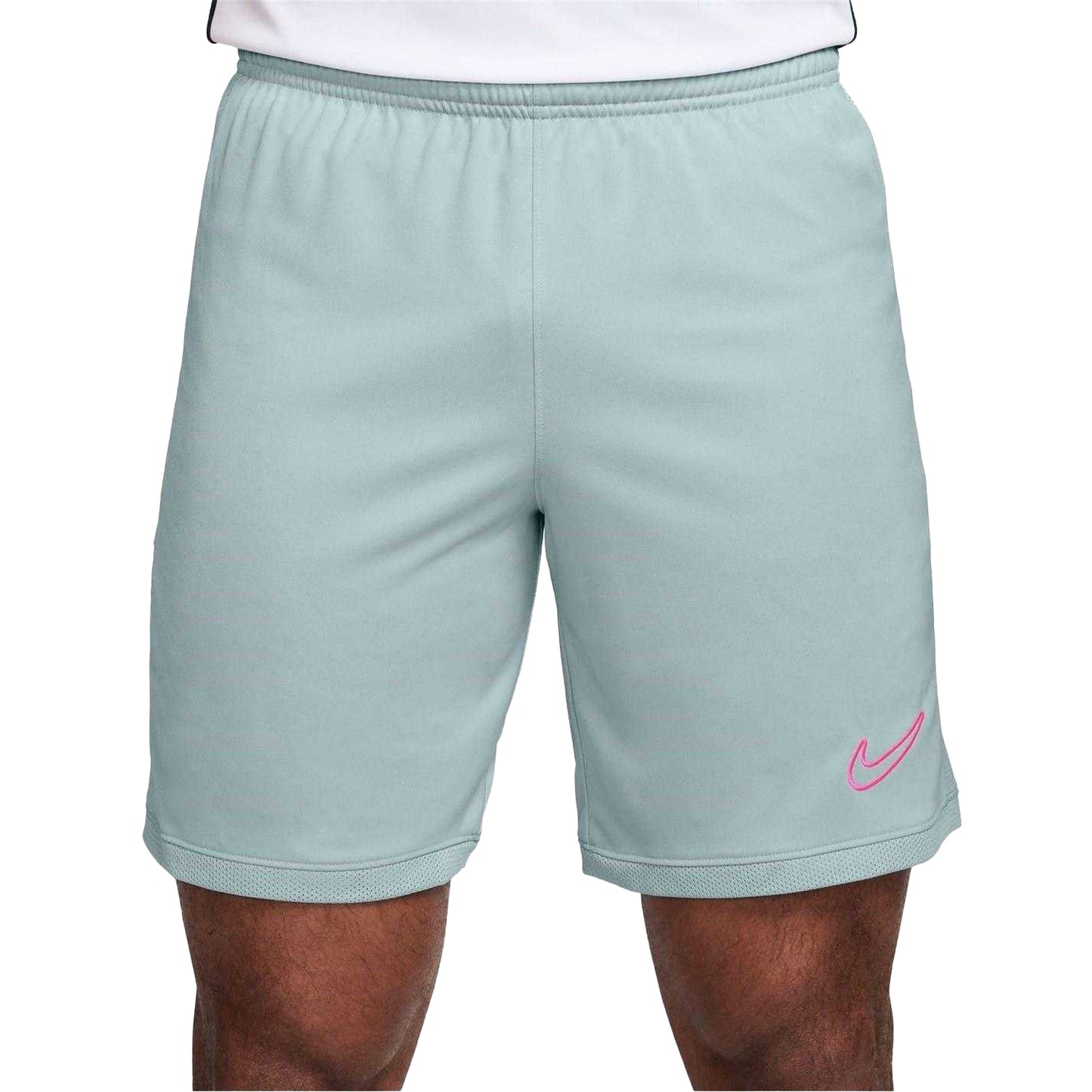 Grey-Pink - Front - Nike Mens Academy Shorts