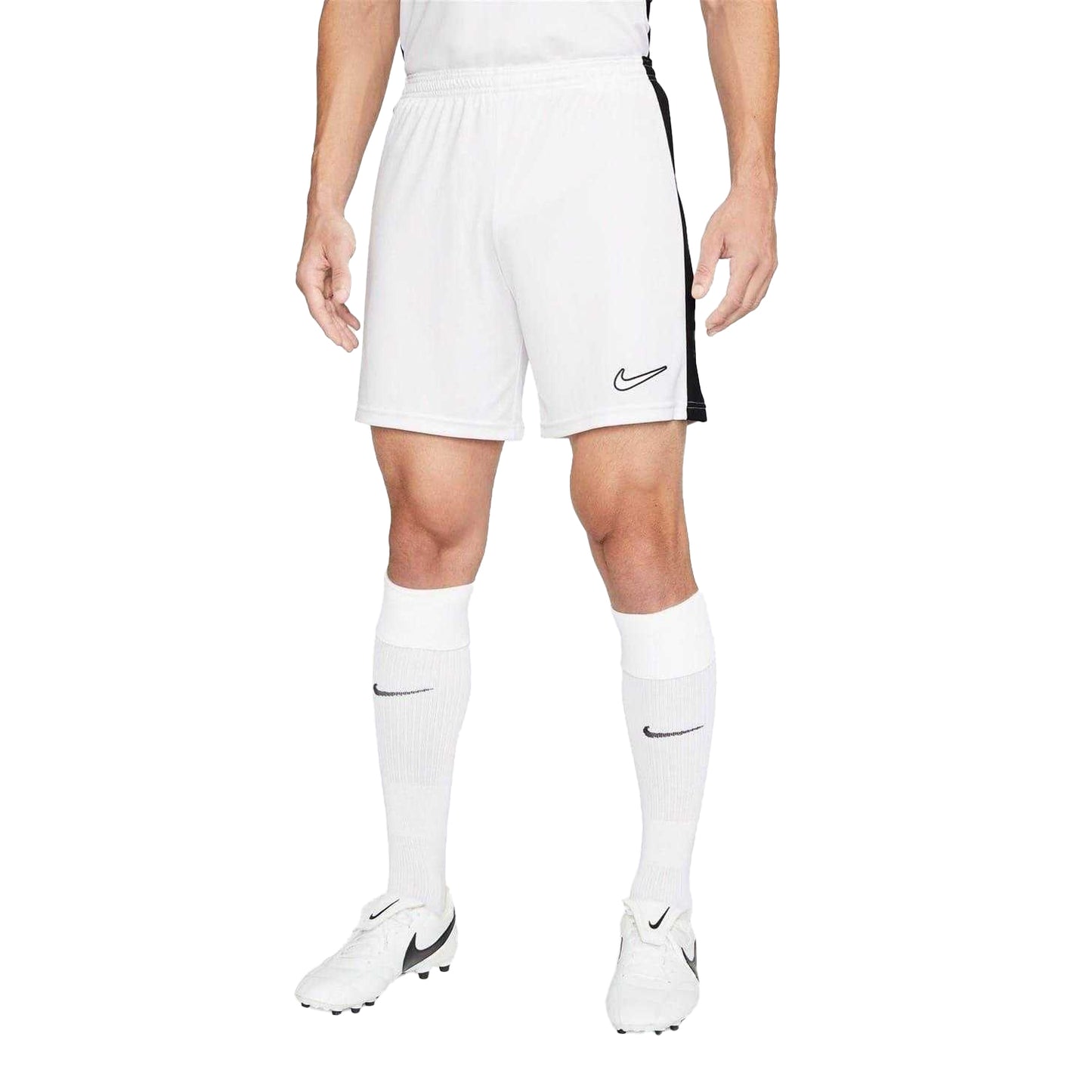 White-Black - Lifestyle - Nike Mens Academy Shorts