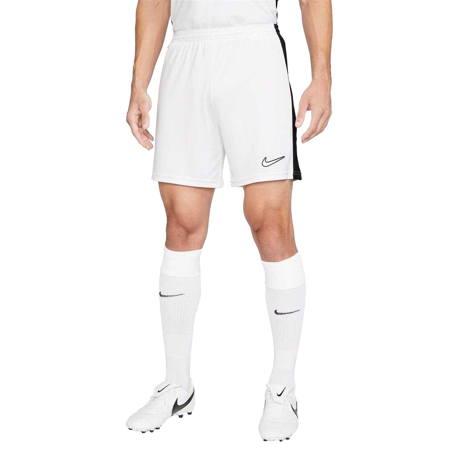 White-Black - Lifestyle - Nike Mens Academy Shorts