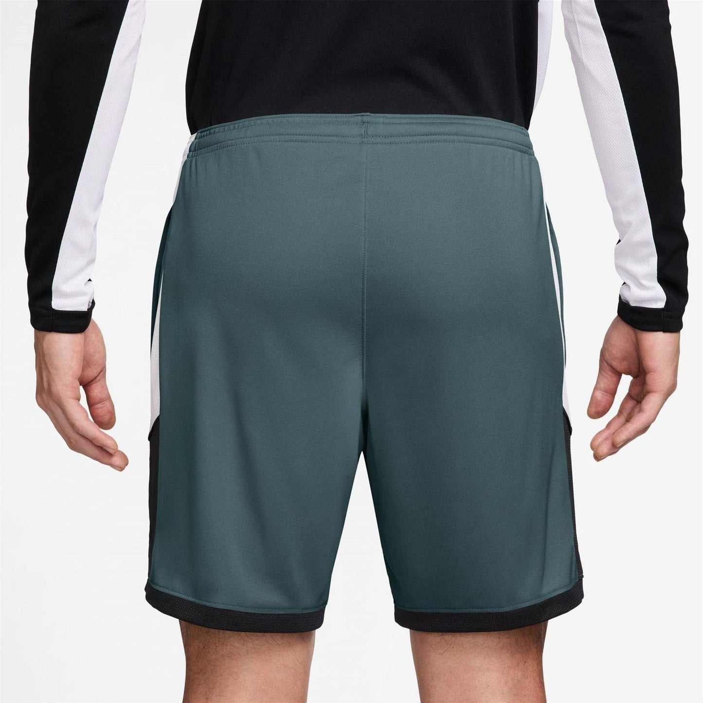 Slate-White - Back - Nike Mens Academy Shorts