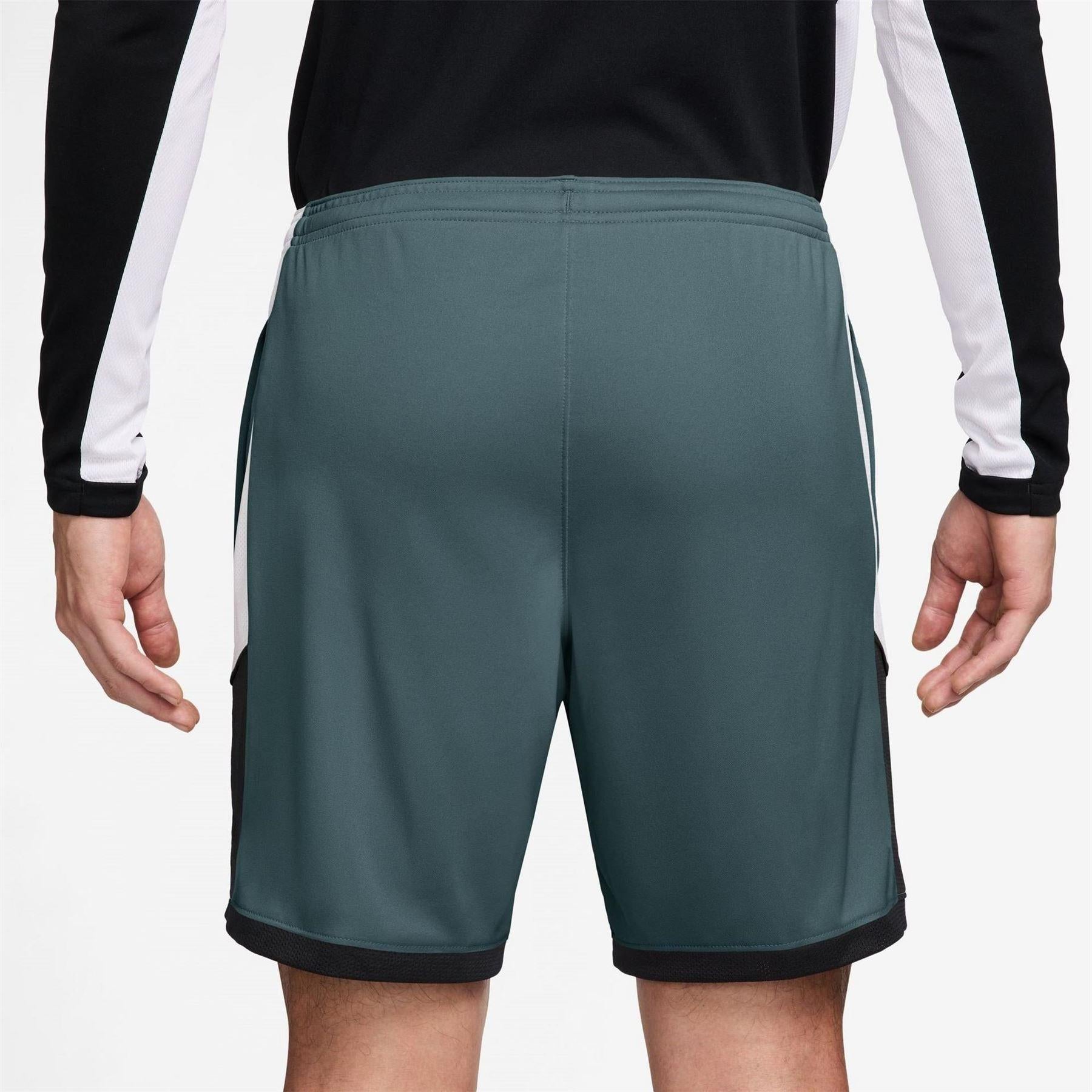 Slate-White - Back - Nike Mens Academy Shorts