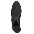 Black - Pack Shot - Dune London Womens-Ladies Suede Block Heel Ankle Boots