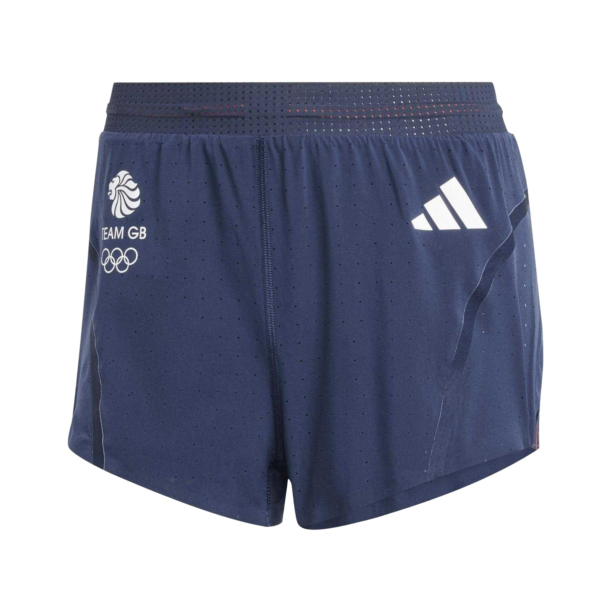 Legend Ink - Front - Adidas Womens-Ladies Lightweight Running Shorts