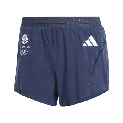 Legend Ink - Front - Adidas Womens-Ladies Lightweight Running Shorts