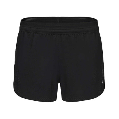 Black - Front - Karrimor Womens-Ladies 2 in 1 Running Shorts