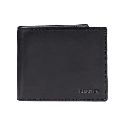 Black - Front - Firetrap Mens Icon Leather Wallet