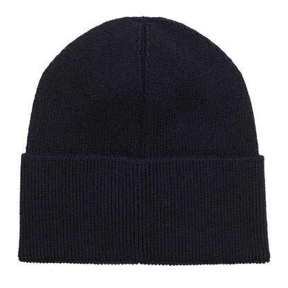 Navy - Back - Boss X Russel Mens Floley Beanie