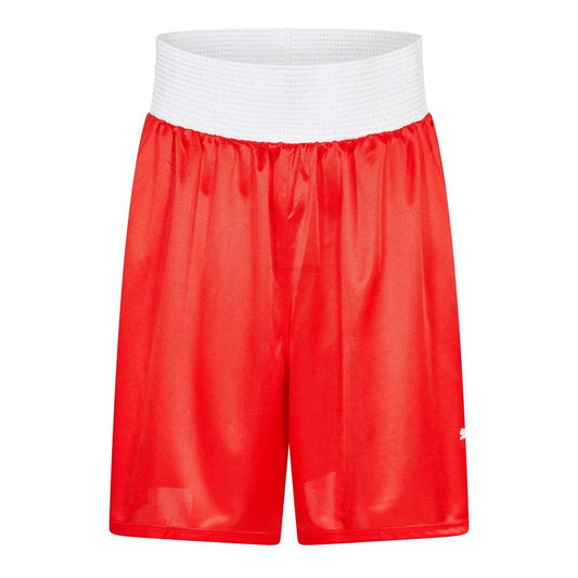 Red - Front - Puma Mens Training Boxing Shorts