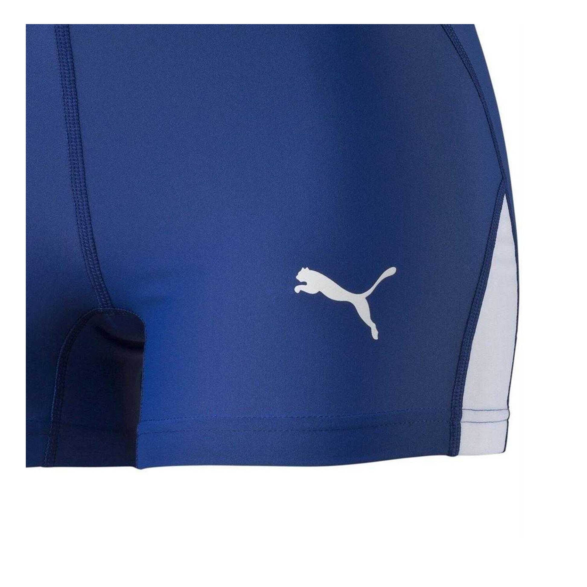 Blue - Back - Puma Womens-Ladies Tight Shorts