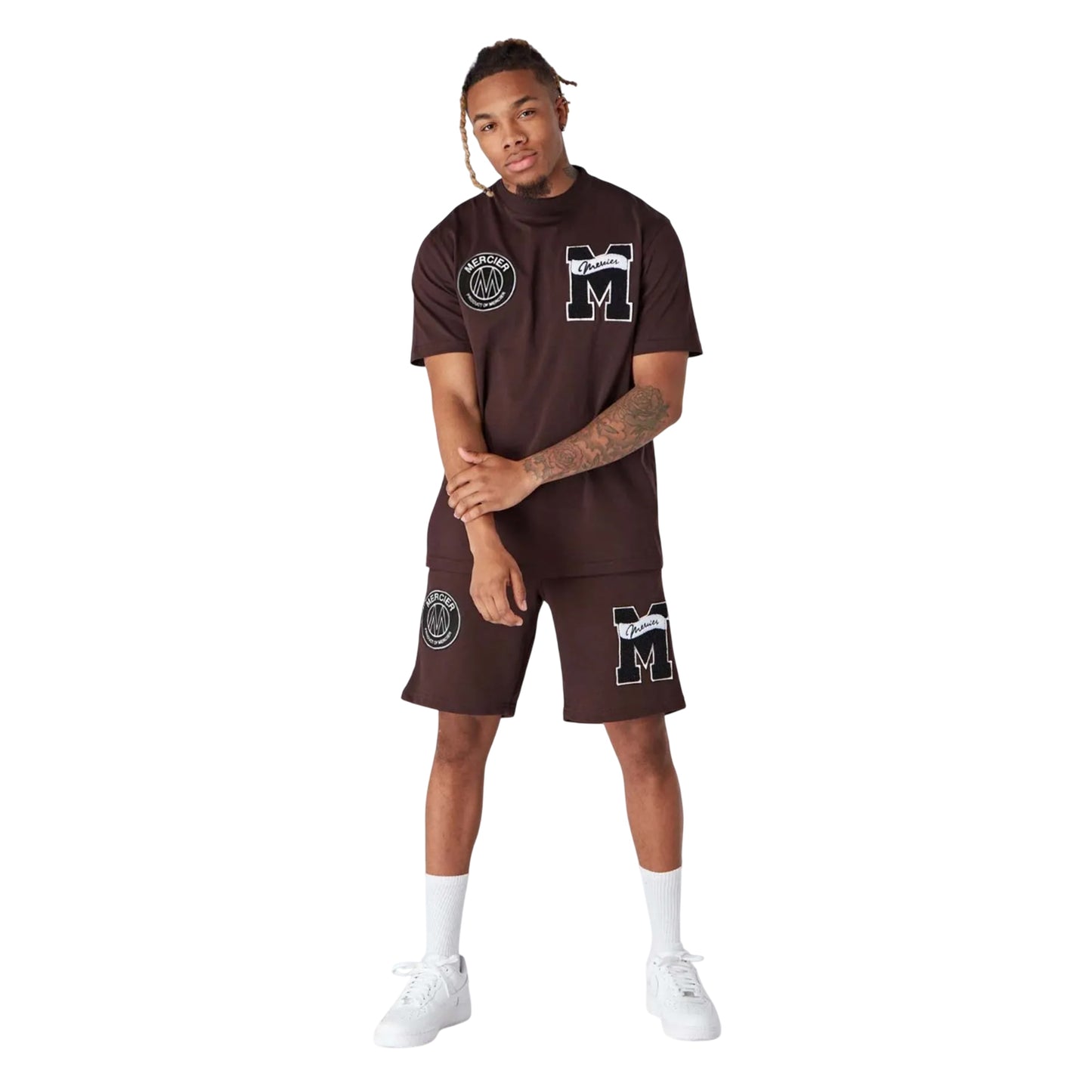 Brown - Back - Mercier Mens Academy T-Shirt