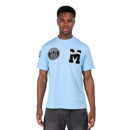 Sky - Front - Mercier Mens Academy T-Shirt