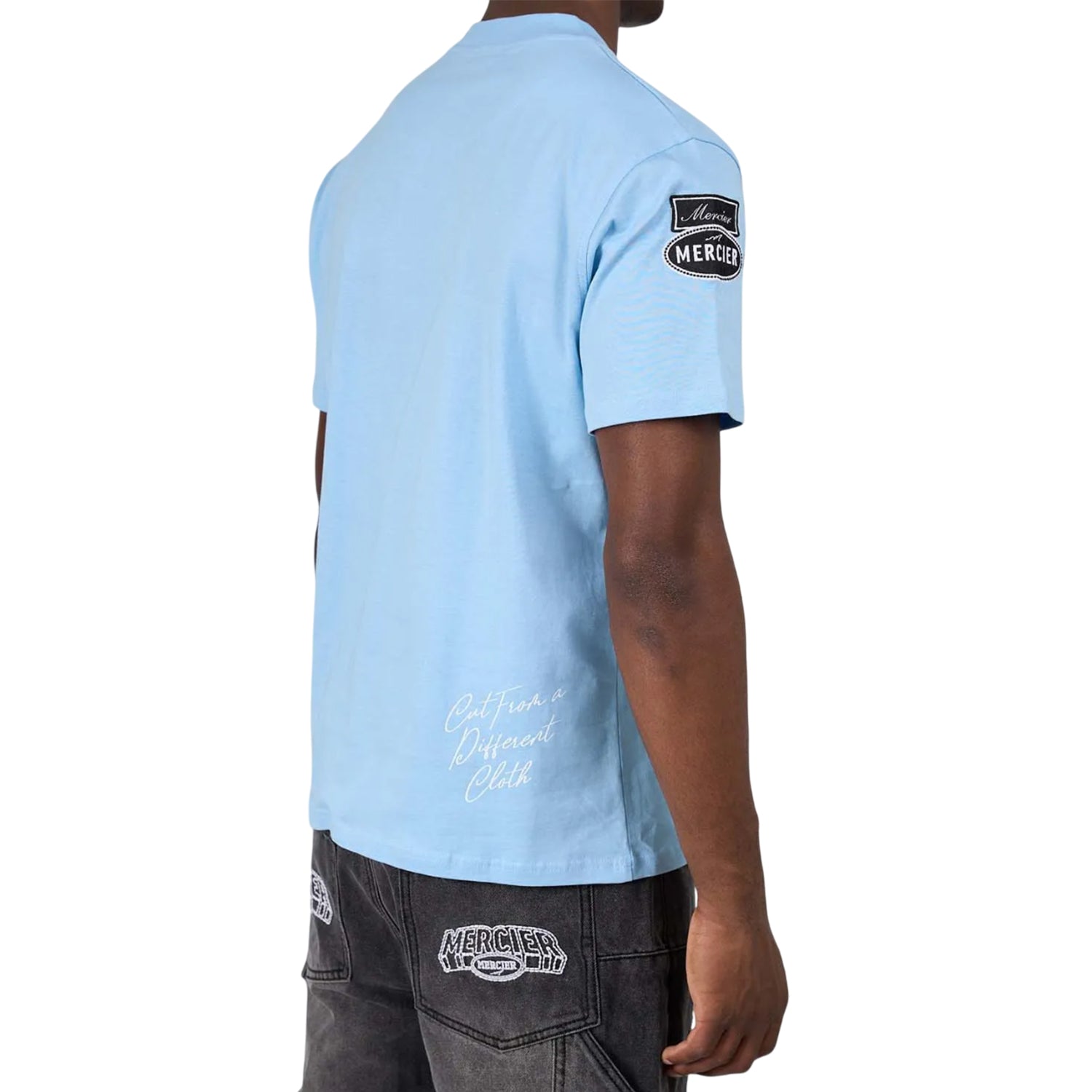 Sky - Back - Mercier Mens Academy T-Shirt