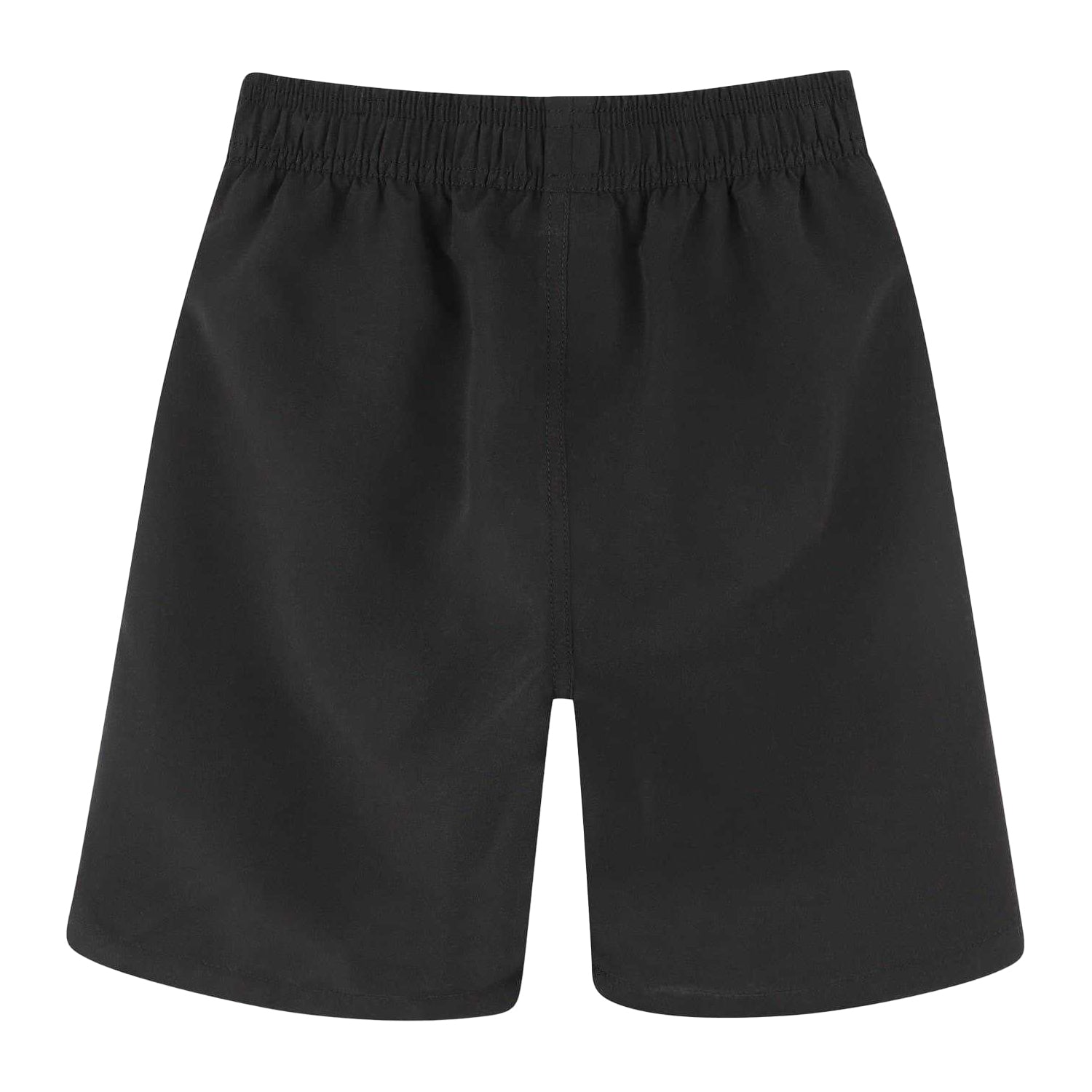 Black - Back - Boss Boys Logo Printed Shorts