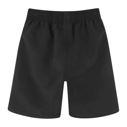 Black - Back - Boss Boys Logo Printed Shorts