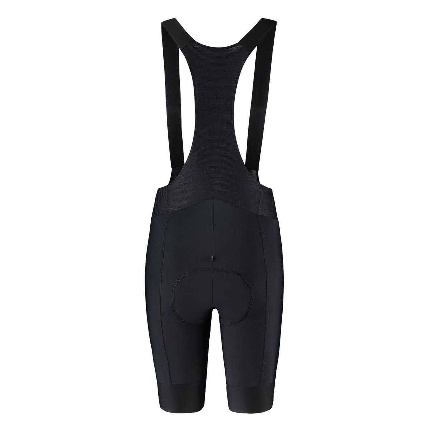 Black - Back - Classic Mens Cycling Bib Shorts