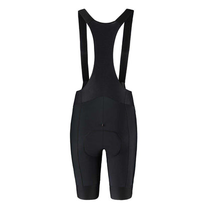 Black - Back - Classic Mens Cycling Bib Shorts