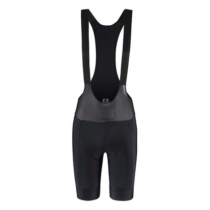 Black - Front - Classic Mens Cycling Bib Shorts