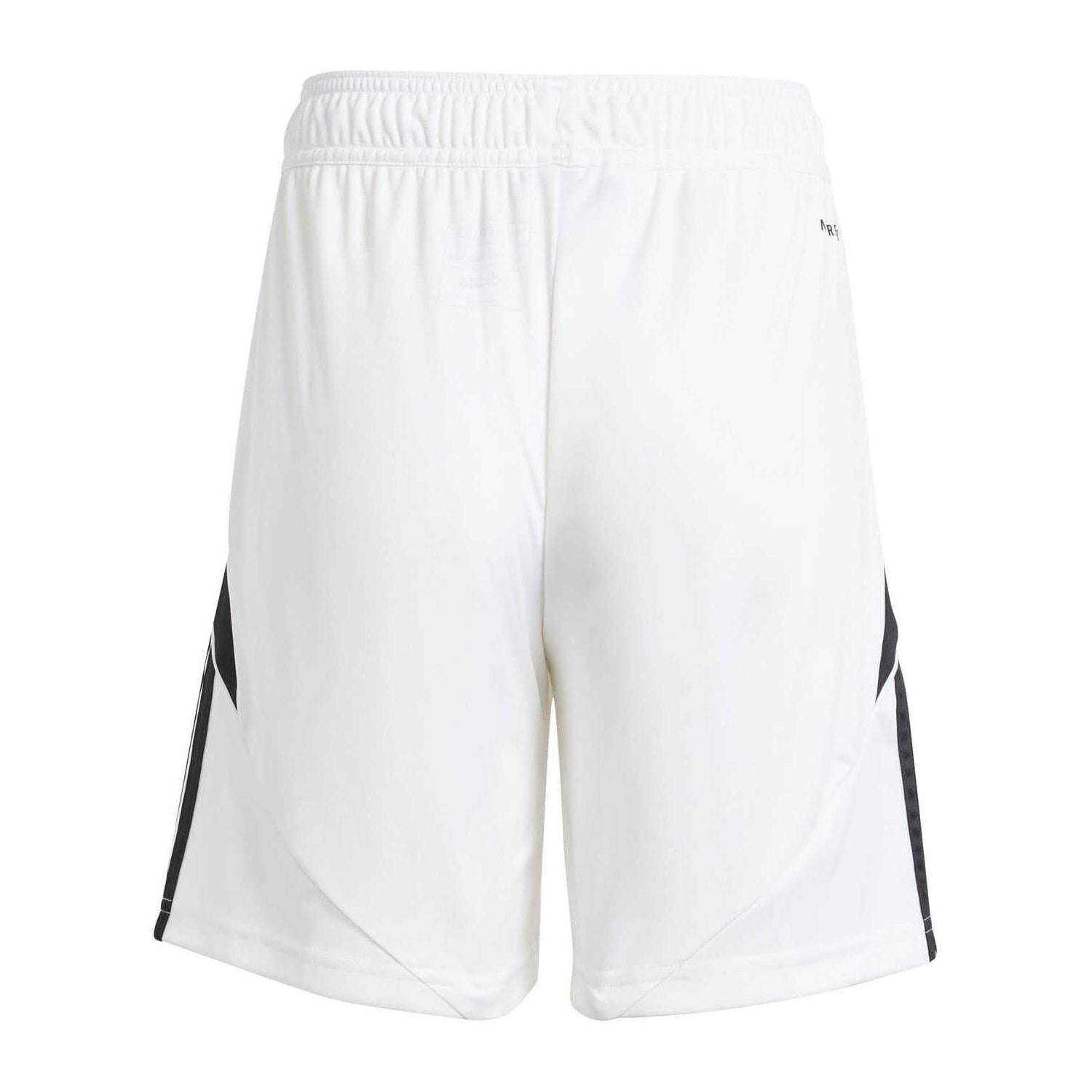 White-Black - Back - Adidas Childrens-Kids Tiro 24 Football Shorts