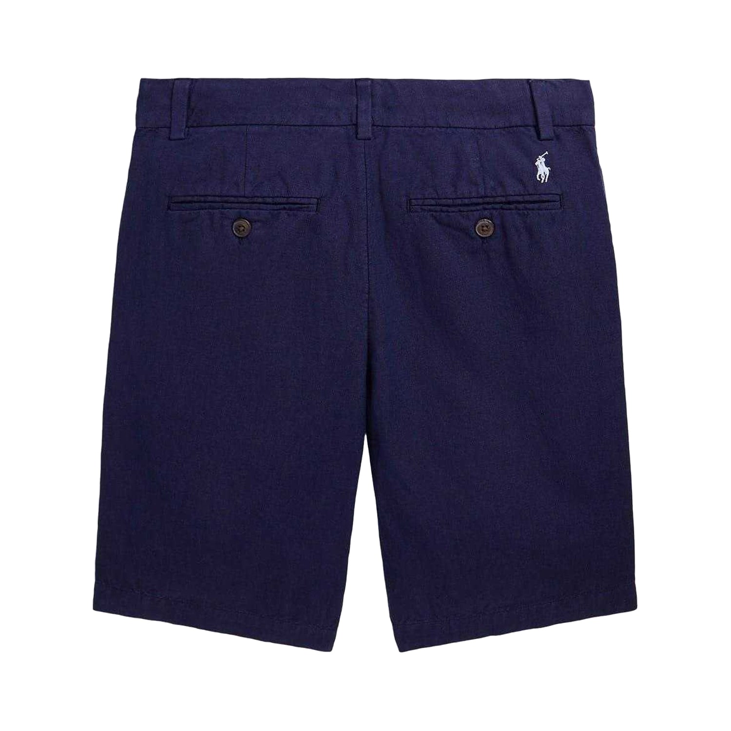 Navy - Back - Ralph Lauren Childrens-Kids Chino Shorts