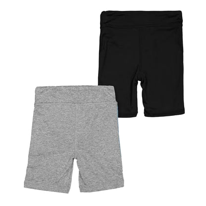 Silver - Back - Reebok Unisex Adult Slim Shorts (Pack of 2)