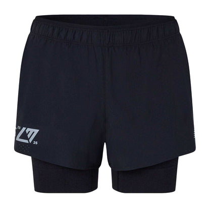 Black - Front - New Balance Womens-Ladies Running Shorts