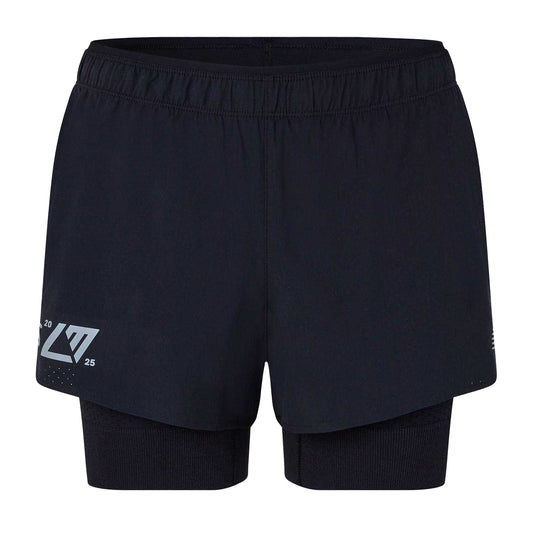 Black - Front - New Balance Womens-Ladies Running Shorts