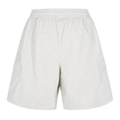 White - Back - Under Armour Mens Water Repellent Basketball Shorts