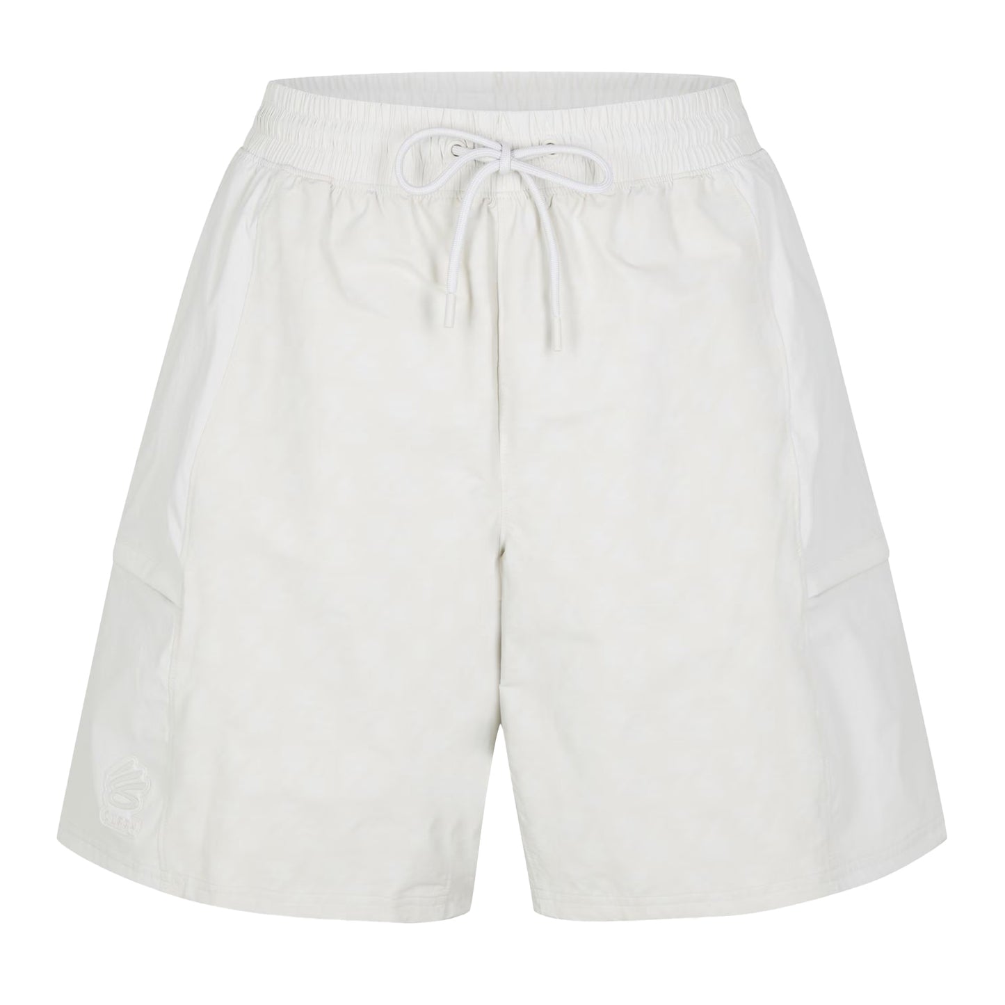 White - Front - Under Armour Mens Water Repellent Basketball Shorts