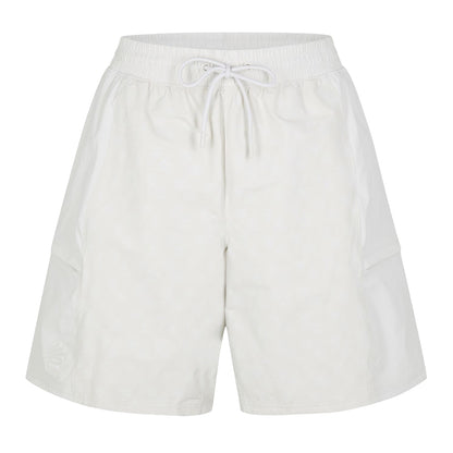 White - Front - Under Armour Mens Water Repellent Basketball Shorts