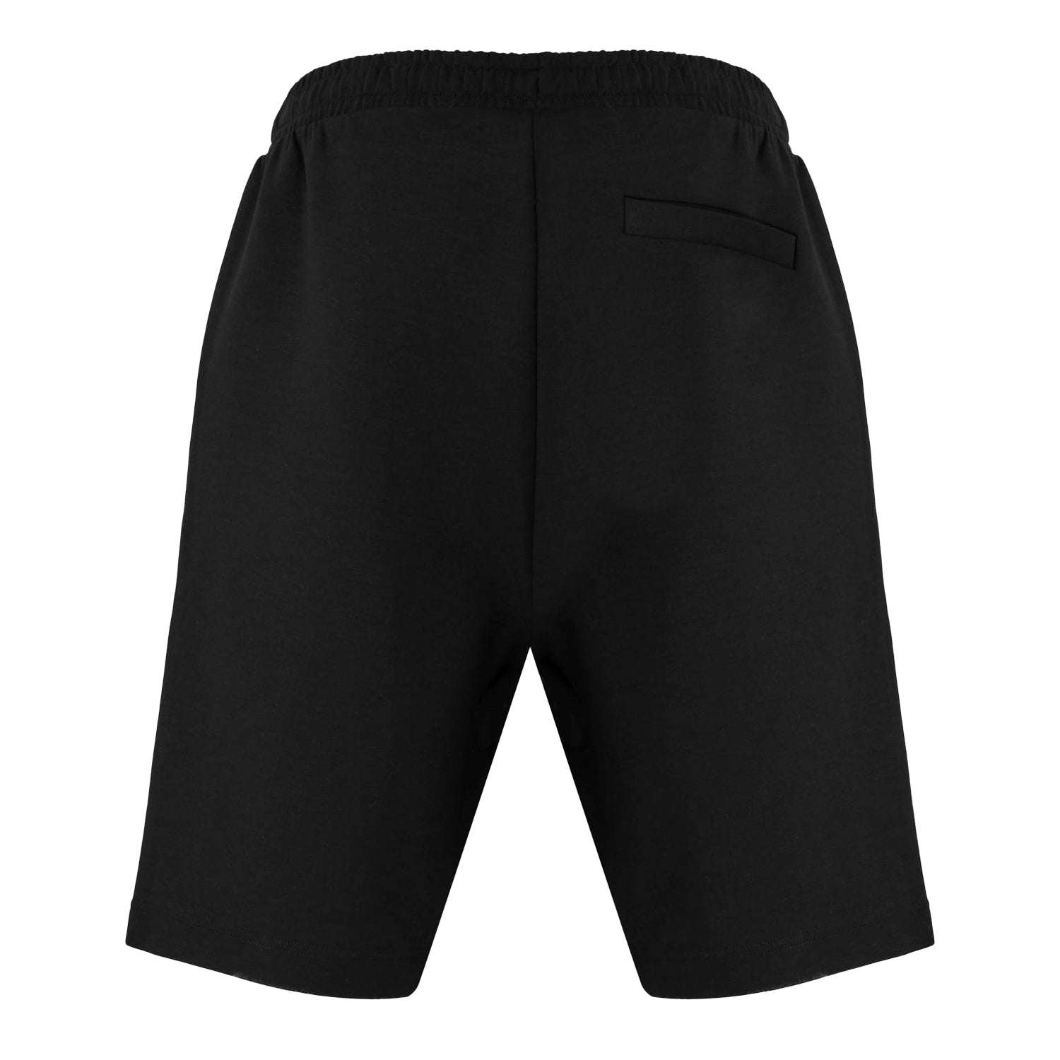 Black - Back - Boss Mens Drawstring Waist Sweat Shorts