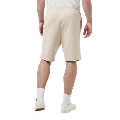 Beige - Lifestyle - Boss Mens Drawstring Waist Sweat Shorts