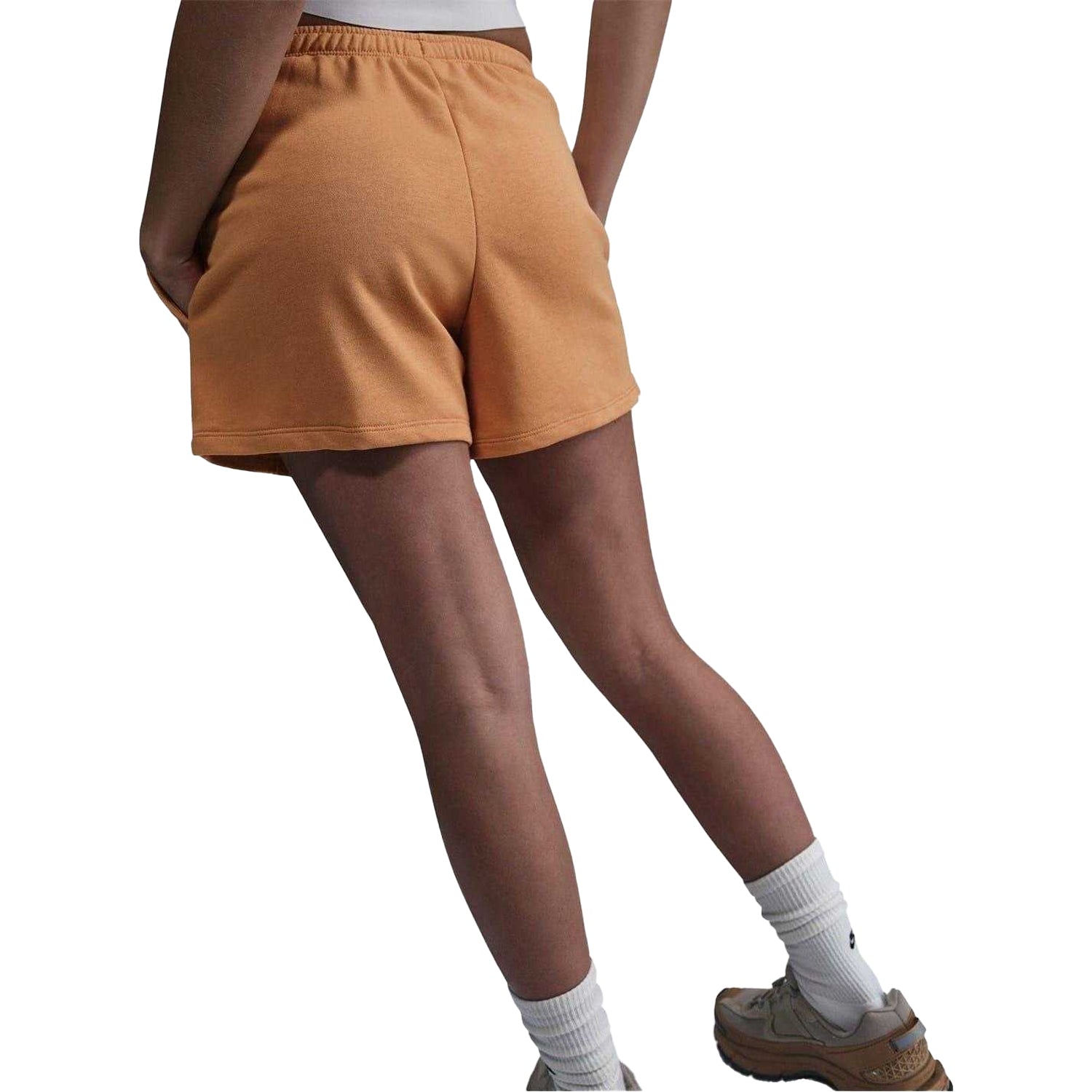 Copper - Back - Nike Womens-Ladies Relaxed Fit Sweat Shorts
