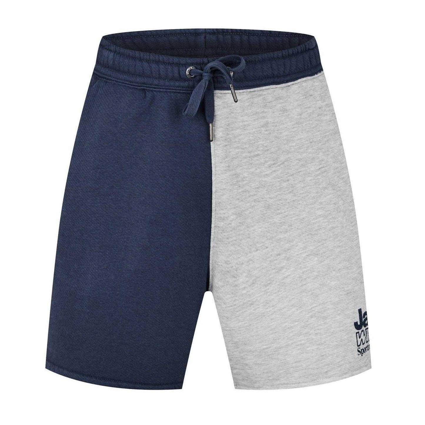 Night Sky - Front - Jack Wills Mens Fleece Cut & Sew Sweat Shorts