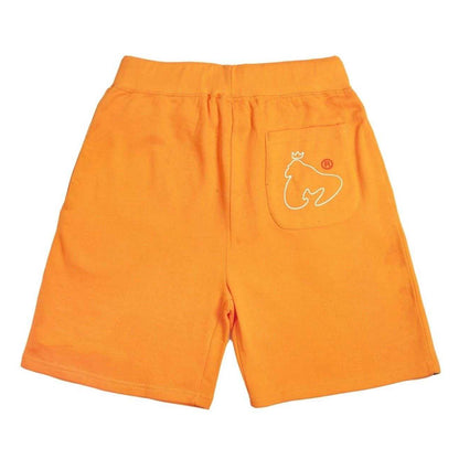 Yellow - Back - Money Mens Cotton Sweat Shorts