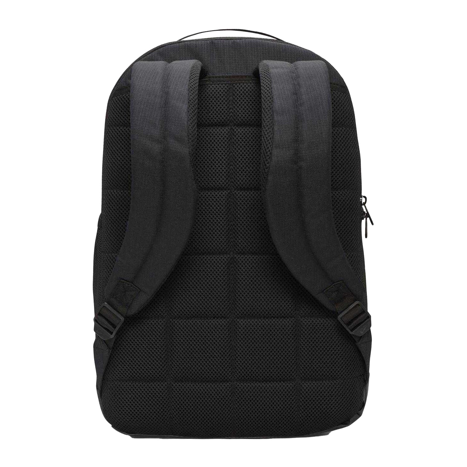 Black-White - Back - Nike Unisex Adult Brasilia Logo Backpack