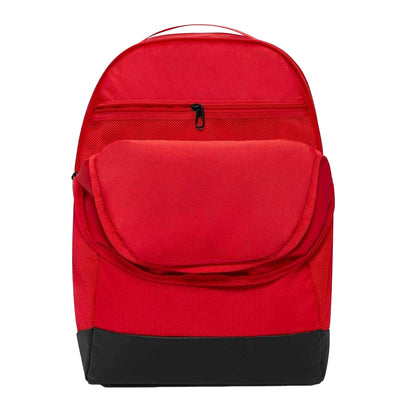 Uni Red-Black-White - Lifestyle - Nike Unisex Adult Brasilia Logo Backpack