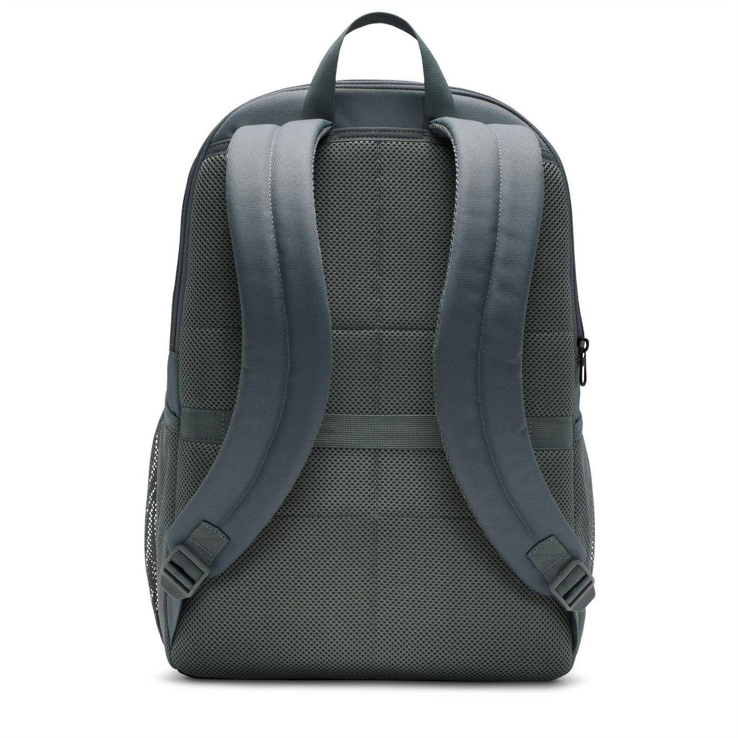Grey - Back - Nike Unisex Adult Brasilia Logo Backpack